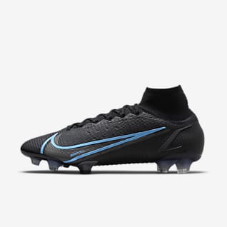 Black and white nike football boots clearance