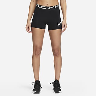 Nike Pro Dri-FIT Shorts de entrenamiento de 8 cm con gráficos para mujer