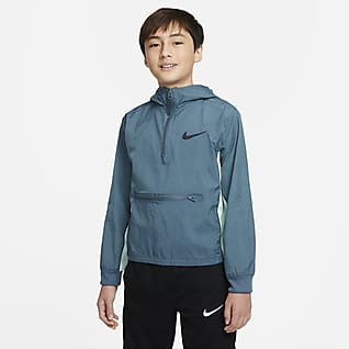 Nike Dri-FIT Crossover เสื้อแจ็คเก็ตบาสเก็ตบอลเด็กโต (ชาย)
