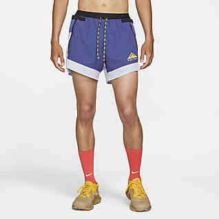 nike trail shorts yellow