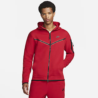 Nike Sportswear Tech Fleece Ανδρική μπλούζα με κουκούλα και φερμουάρ σε όλο το μήκος