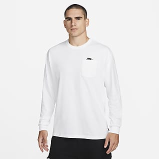 Nike Sportswear Premium Essentials Långärmad t-shirt med ficka för män