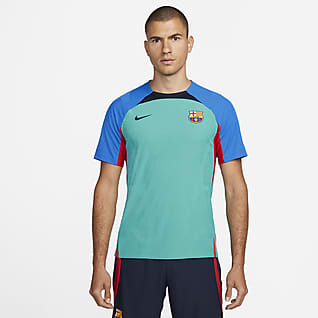 FC Barcelona Strike Elite Pánské fotbalové tričko Nike Dri-FIT ADV s krátkým rukávem