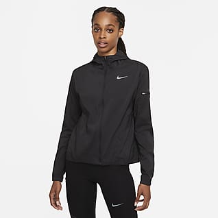 Nike Impossibly Light Løpejakke med hette til dame