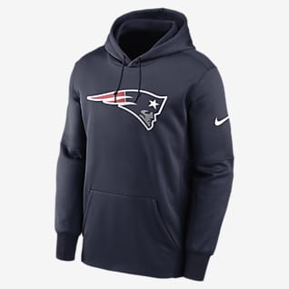 Nike Therma Prime Logo (NFL New England Patriots) Felpa pullover con cappuccio - Uomo