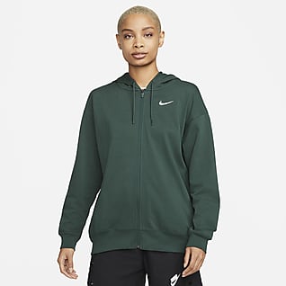Nike Sportswear Women's Jersey Oversized Full-Zip Hoodie