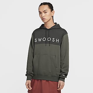 Nike Clothing. Nike GB Nike Marble Swoosh Therma Hoodie