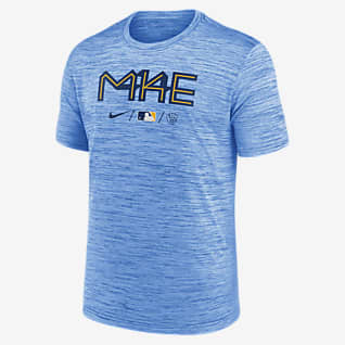 Nike Dri-FIT City Connect Velocity Practice (MLB Milwaukee Brewers) Men's T-Shirt