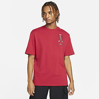 Men's Red Tops \u0026 T-Shirts. Nike GB