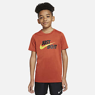 Nike Dri-FIT Playera de entrenamiento para niño talla grande