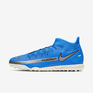 blue nike astro turf trainers