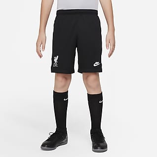 Liverpool F.C. 2021/22 Stadium Goalkeeper Older Kids' Football Shorts