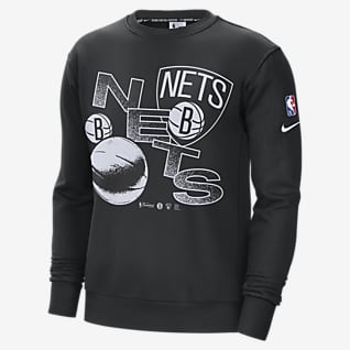 布鲁克林篮网队 Courtside Nike NBA 男子起绒运动衫