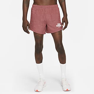 nike mens running shorts built in briefs