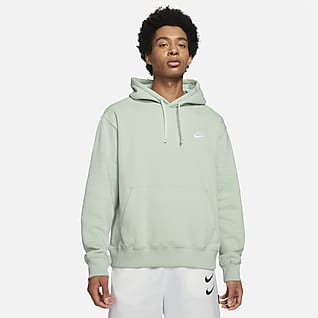 white nike sweater zip up