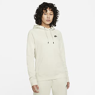 Nike Sportswear Essential Felpa pullover in fleece con cappuccio – Donna