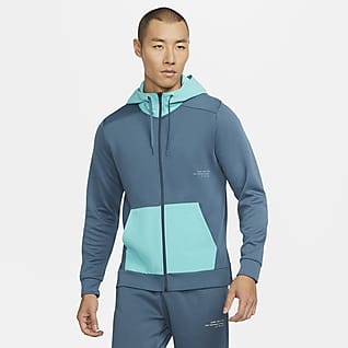 Nike Dri-FIT Men's Full-Zip Fleece Training Hoodie