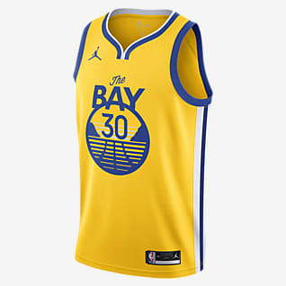 Stephen Curry Warriors Statement Edition 2020 Camiseta de la NBA Jordan Swingman