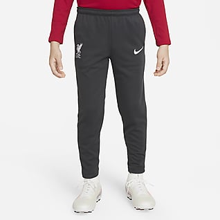 Liverpool FC Academy Pro Fotbalové kalhoty Nike Dri-FIT pro malé děti