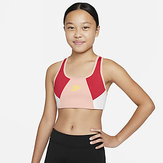 Nike Sportswear Classic Big Kids’ (Girls’) Sports Bra