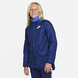 nike coat blue