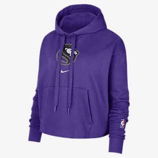 Sacramento Kings Essential Women's Nike NBA Fleece Pullover Hoodie