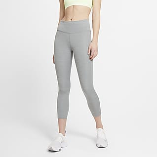 Nike Dri-FIT Fast Damskie legginsy o skróconym kroju ze średnim stanem do biegania