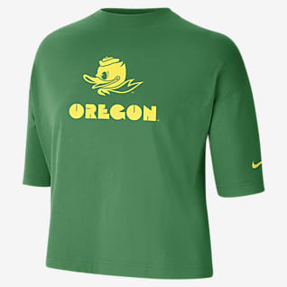 Nike College (Oregon) Women's Cropped T-Shirt