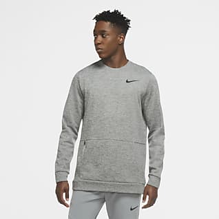 Nike Therma Trainingsshirt met ronde hals voor heren