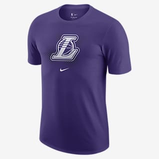 Los Angeles Lakers Nike Dri-FIT NBA-T-skjorte til herre