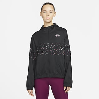 Nike Icon Clash Szőtt női futó-melegítőfelső