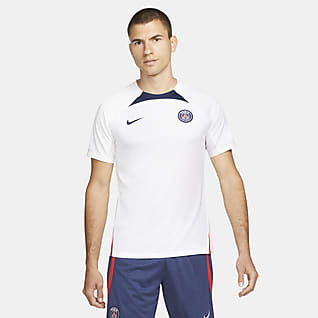 Paris Saint-Germain Strike เสื้อฟุตบอลแขนสั้นผู้ชาย Nike Dri-FIT