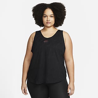 Nike Air Dri-FIT Camiseta de tirantes de running (Talla grande) - Mujer