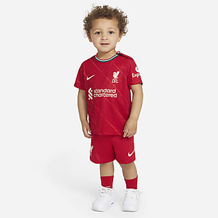 Liverpool FC 2021/22 Home Fotbollsställ för baby/små barn