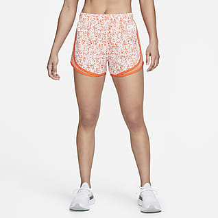 Nike Dri-FIT Icon Clash Tempo Women's Mid-Rise All-Over Print Running Shorts