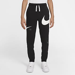 Nike Sportswear Swoosh Older Kids' (Boys') Fleece Trousers