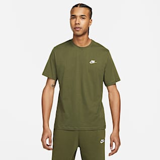 Men's Green Tops \u0026 T-Shirts. Nike GB