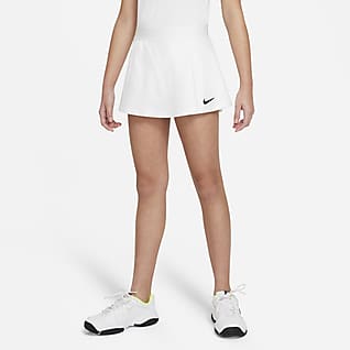 NikeCourt Victory Tenisová sukně pro větší děti (dívky)