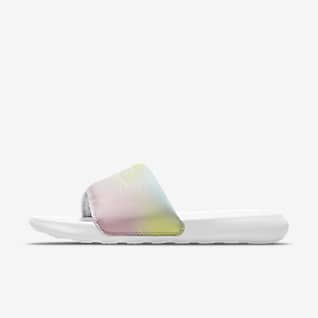 women's nike velcro slides