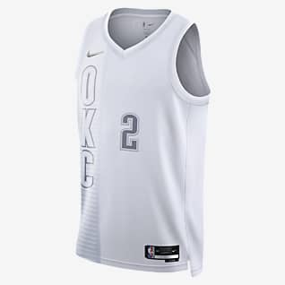 Oklahoma City Thunder City Edition Джерси Nike Dri-FIT НБА Swingman
