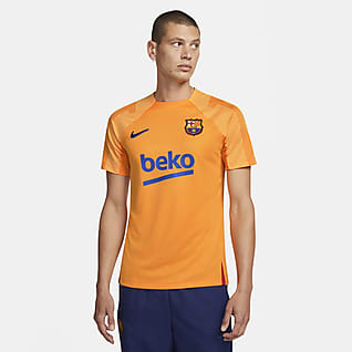 FC Barcelona Strike Męska koszulka piłkarska z krótkim rękawem Nike Dri-FIT