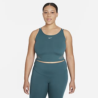 Nike Pro Dri-FIT Women’s Crop Shelf-Bra Tank (Plus Size)