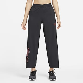 Nike Air Dri-FIT กางเกงวิ่งขายาวเอวปานกลาง 7/8 ส่วนผู้หญิง