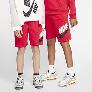 pantaloncini nike bambino bianche