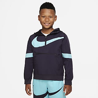 Nike Crossover เสื้อแจ็คเก็ตบาสเก็ตบอลเด็กโต (ชาย)