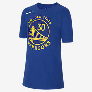 Golden State Warriors Older Kids' Nike NBA T-Shirt