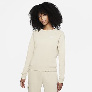 Nike Sportswear Essential Fleece-Rundhalsshirt für Damen