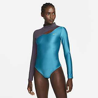 Serena Williams Design Crew Women's Long-Sleeve Tennis Bodysuit