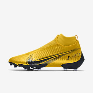 all gold football cleats