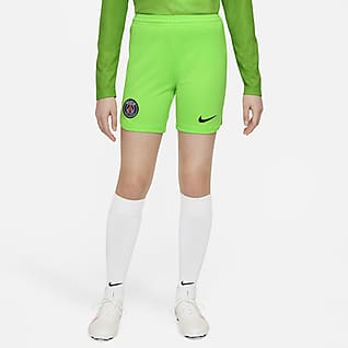 Paris Saint-Germain 2022/23 Stadium Goalkeeper Home Nike Dri-FIT Fußball-Shorts für jüngere Kinder